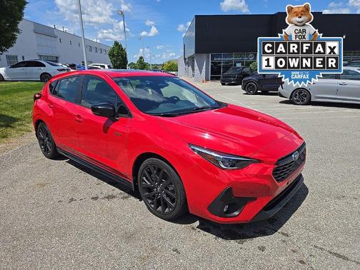 Pure Red 2024 Subaru Impreza RS