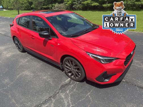 Pure Red 2024 Subaru Impreza RS