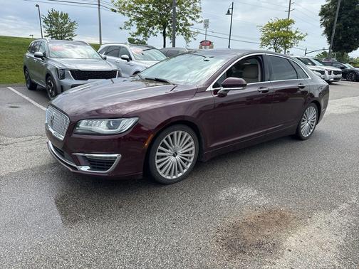 Burgundy Velvet Metallic Tinted Clearcoat 2017 Lincoln MKZ Reserve I