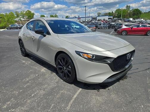 Platinum Quartz Metallic 2024 Mazda Mazda3 2.5 S Select Sport