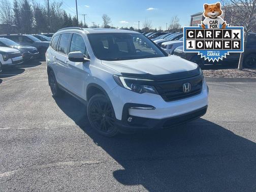 Platinum White Pearl 2022 Honda Pilot AWD Special Edition