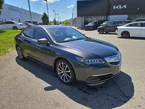 Graphite Luster Metallic 2015 Acura TLX V6 Tech