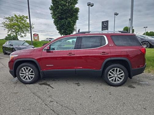 Crimson Red Tintcoat 2017 GMC Acadia SLE-2