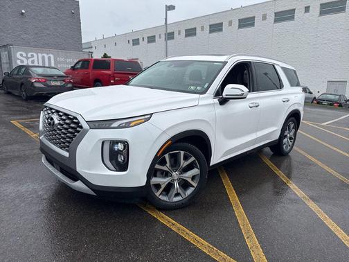 Hyper White 2021 Hyundai PALISADE SEL