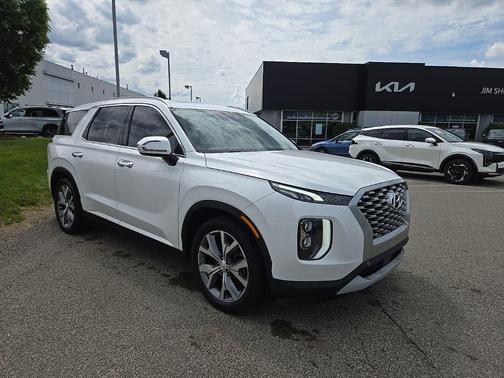 Hyper White 2021 Hyundai PALISADE SEL