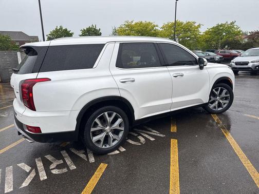 Hyper White 2021 Hyundai PALISADE SEL