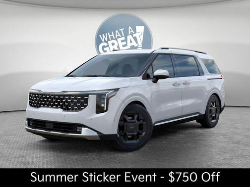 Snow White Pearl 2026 Kia Carnival SX