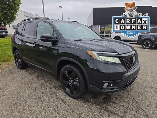 Black Forest Pearl 2020 Honda Passport AWD Elite