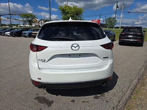 Snowflake White Pearl Mica 2021 Mazda CX-5 Grand Touring
