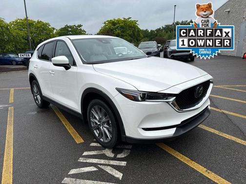 Snowflake White Pearl Mica 2021 Mazda CX-5 Grand Touring