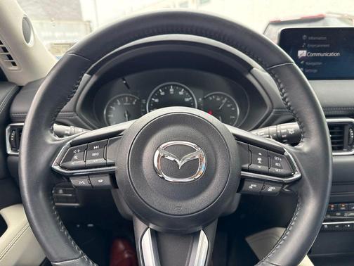 Snowflake White Pearl Mica 2021 Mazda CX-5 Grand Touring
