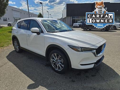 Snowflake White Pearl Mica 2021 Mazda CX-5 Grand Touring