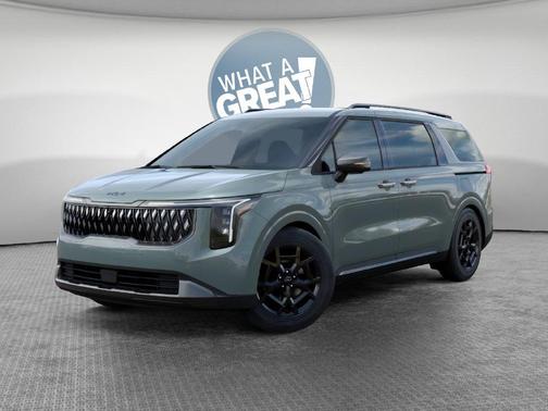 Iceberg Green 2027 Kia Carnival Hybrid EX
