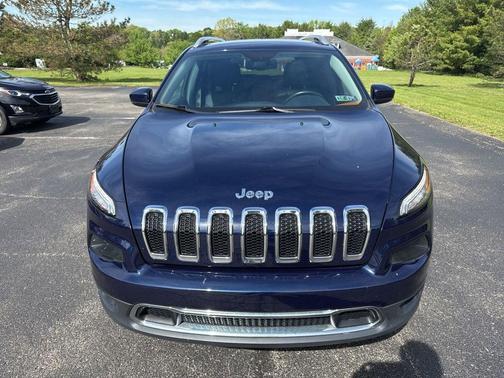True Blue Pearlcoat 2016 Jeep Cherokee Limited
