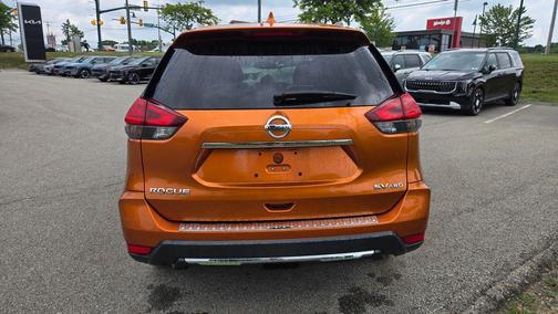 Orange 2017 Nissan Rogue SV