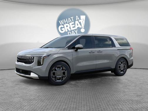 Ceramic Silver 2026 Kia Carnival Hybrid EX