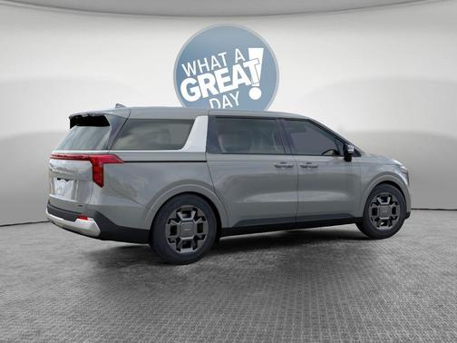 Ceramic Silver 2026 Kia Carnival Hybrid EX