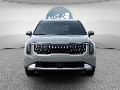 Ceramic Silver 2026 Kia Carnival Hybrid EX