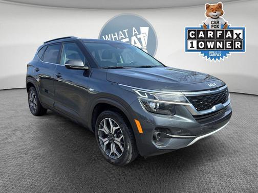 Gravity Gray 2023 Kia Seltos EX