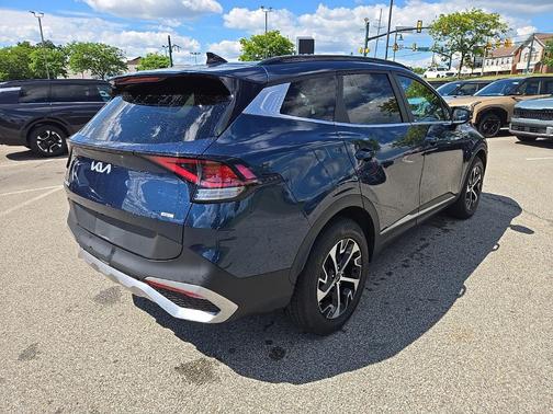 Vesta Blue 2023 Kia Sportage Hybrid EX