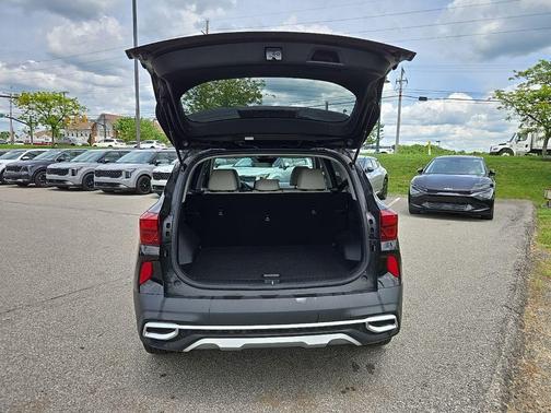 Cherry Black 2021 Kia Seltos EX