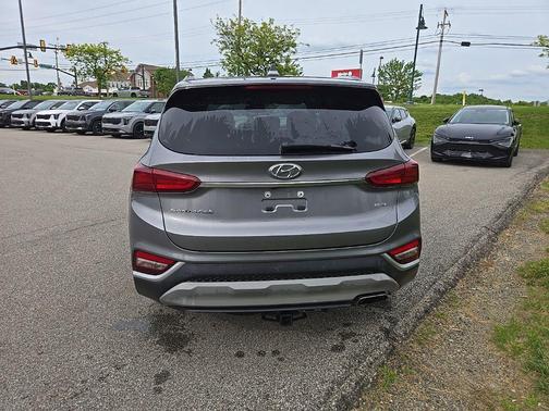 Machine Gray 2020 Hyundai SANTA FE SEL 2.4