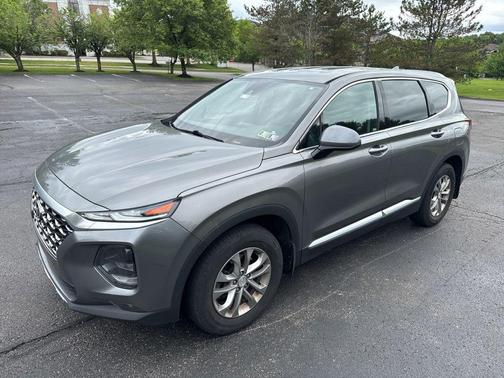 Machine Gray 2020 Hyundai SANTA FE SEL 2.4