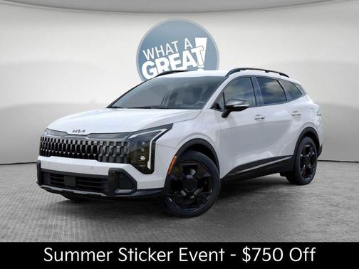 Snow White Pearl 2026 Kia Sportage X-Line