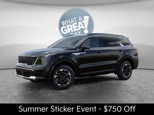 Ebony Black 2026 Kia Sorento S