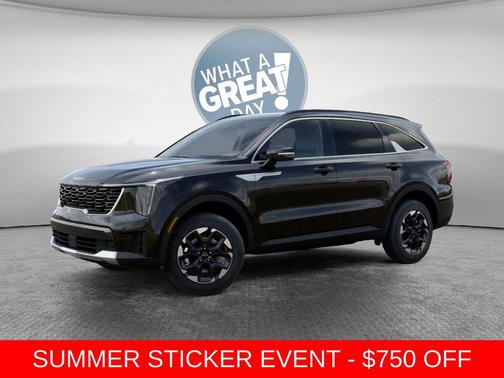 Ebony Black 2026 Kia Sorento S