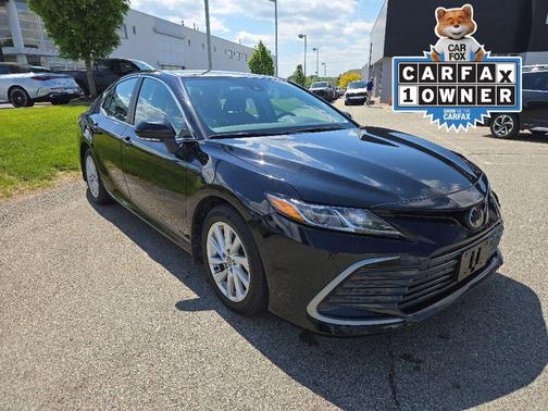 Midnight Black Metallic 2023 Toyota Camry LE