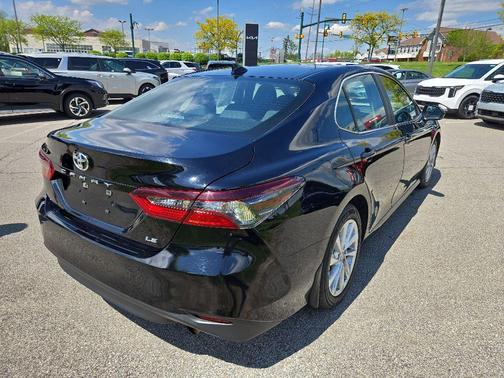 Midnight Black Metallic 2023 Toyota Camry LE