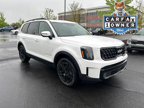 Glacial White Pearl 2024 Kia Telluride SX X-Line