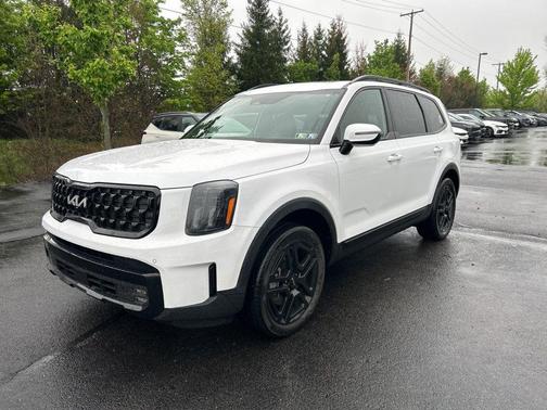 Glacial White Pearl 2024 Kia Telluride SX X-Line