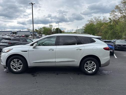 White Frost Tricoat 2018 Buick Enclave Premium