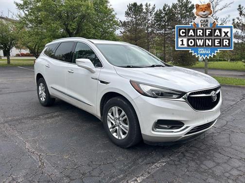White Frost Tricoat 2018 Buick Enclave Premium