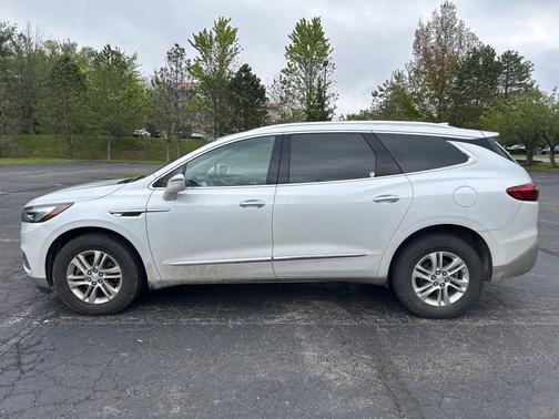 White Frost Tricoat 2018 Buick Enclave Premium