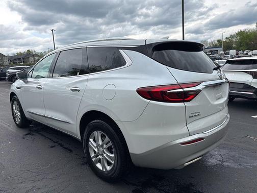White Frost Tricoat 2018 Buick Enclave Premium