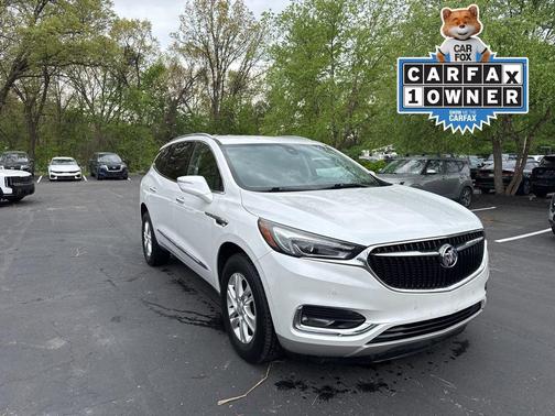 White Frost Tricoat 2018 Buick Enclave Premium