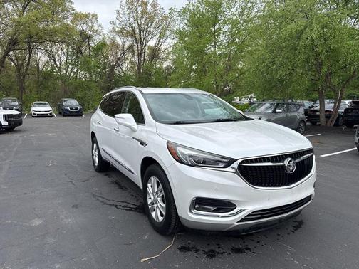 White Frost Tricoat 2018 Buick Enclave Premium