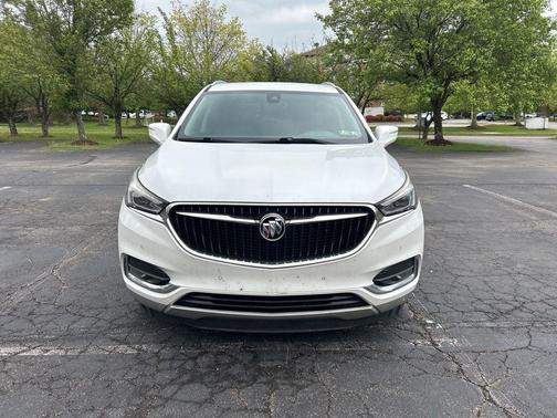 White Frost Tricoat 2018 Buick Enclave Premium