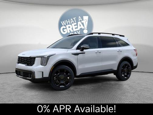 Glacial White Pearl 2026 Kia Sorento EX
