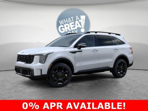 Glacial White Pearl 2026 Kia Sorento EX