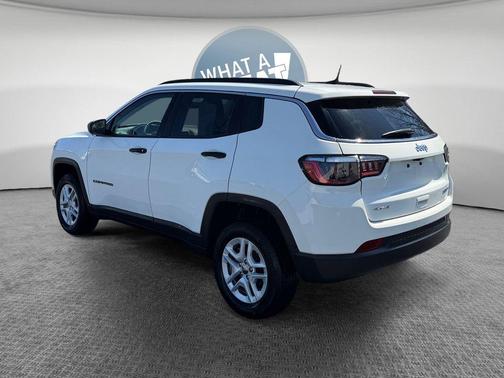 White Clearcoat 2021 Jeep Compass Sport
