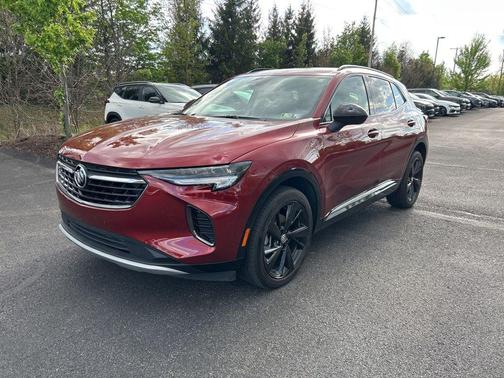Cinnabar Metallic 2023 Buick Envision Essence AWD