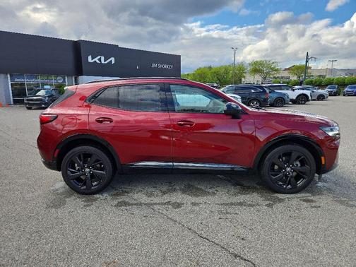Cinnabar Metallic 2023 Buick Envision Essence AWD