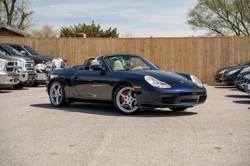 Blue 2003 Porsche Boxster S