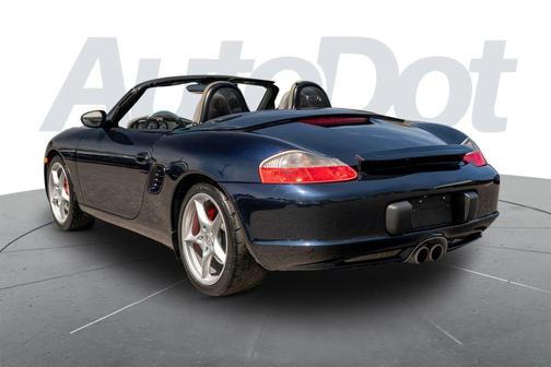 Blue 2003 Porsche Boxster S
