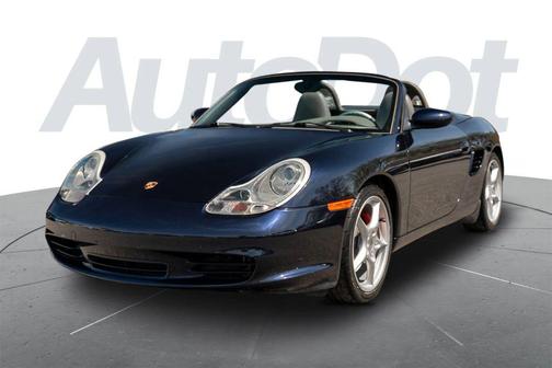 Blue 2003 Porsche Boxster S