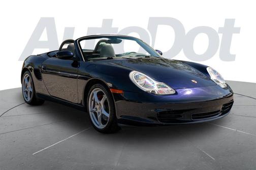 Blue 2003 Porsche Boxster S